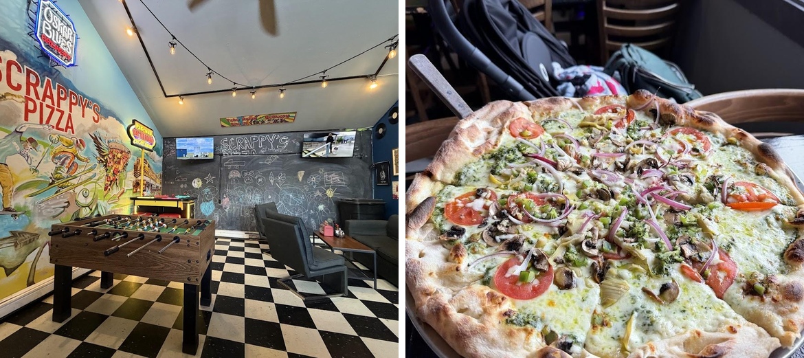 SCRAPPY'S PIZZA Menu