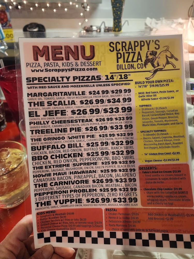 SCRAPPY'S PIZZA Menu image 3