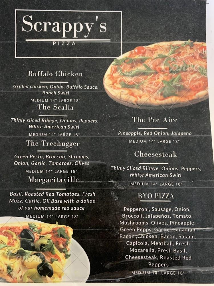 SCRAPPY'S PIZZA Menu image 4